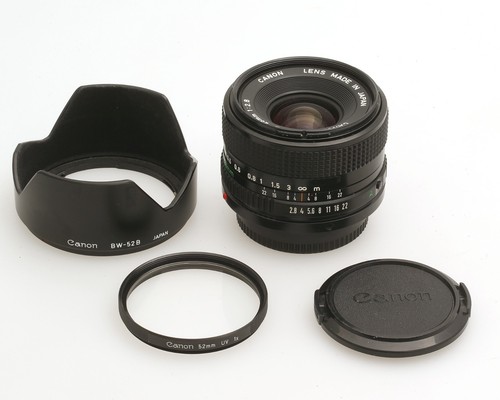 Canon 28mm grandangolo - canon, fd