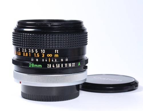 Canon 28mm s - 1:2.8, s.c.