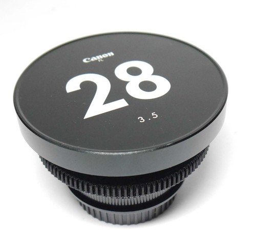 Canon 28mm cine - fl, 3.5
