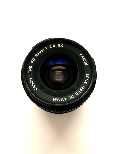 Canon 28mm very - fd,
