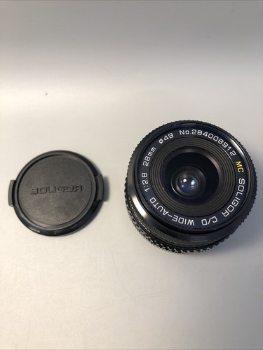 Soligor lente wide auto - soligor, c/d