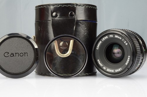 Canon 28mm serie fd - 28mm, f:2,8