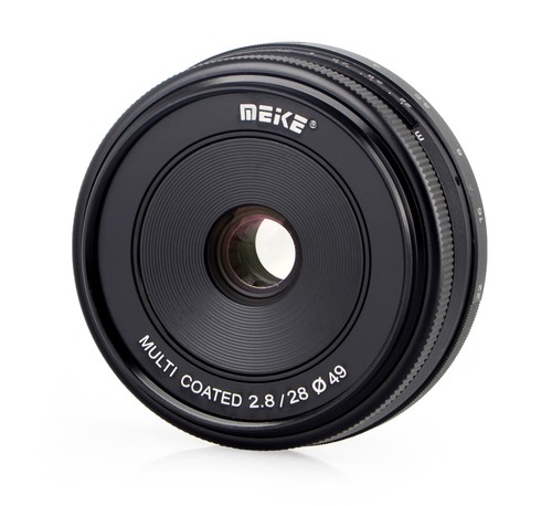 Obiettivo meike 28mm 8 - obiettivo,