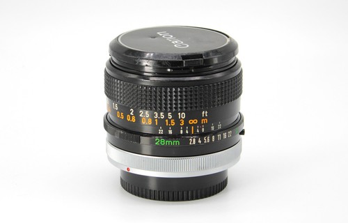 Canon 28mm 8 - 28mm, s.c