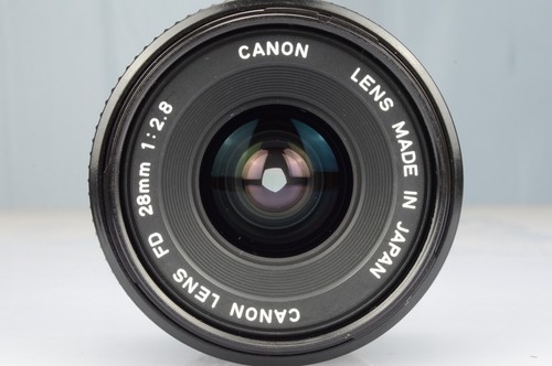 Canon 28mm serie fd - canon, f:2,8