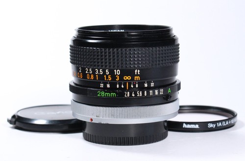 Canon 28mm s - fd, /